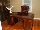 Executive Desk & Leather Chair