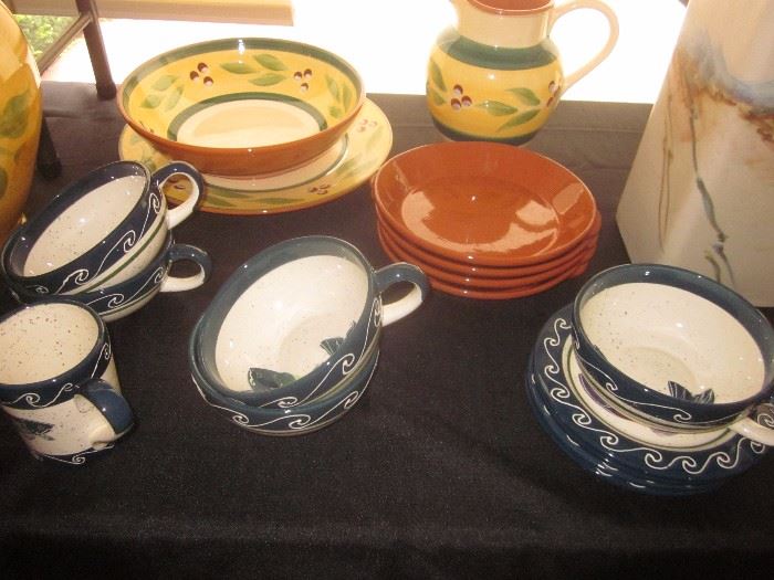 Pottery, Fish dishes 