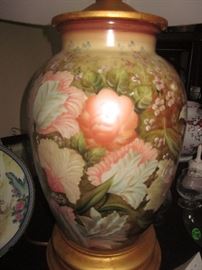 Hand Painted Marshall Fields Vase 