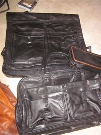 leather travel bags, 