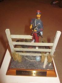 Historic Civil War figurine, purchased at Gettysburg
