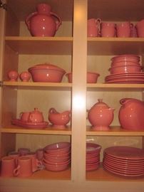 Fiesta Ware, Large collection, 