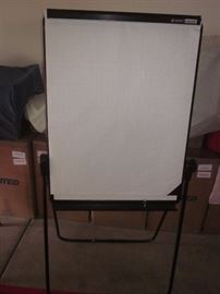 Presentation board, paper or white board