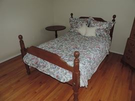 One of the THREE beds... this one is a 19th C. example