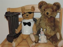 These Teddies are SUPER CUTE !!!! & old !