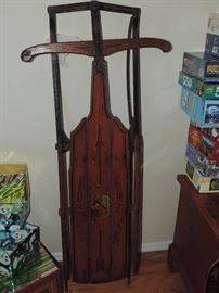 Great sled...would be CHARMING on your door this holiday season !!!