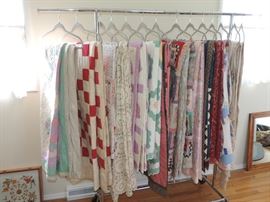 Upstairs - bedroom...this is where you will find the quilts...