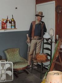 THE DUKE !!! ... cardboard...but we still LOVE HIM !