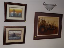 035 Bennett and Burghoff serigraphs