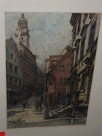 038 Luigi Kasimir, original etching
