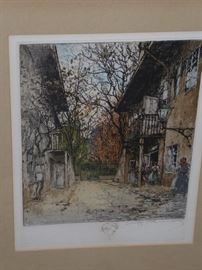 039 Luigi Kasimir, original etching
