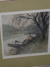 040 Luigi Kasimir, original etching