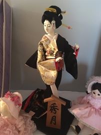 Japanese Geisha doll.