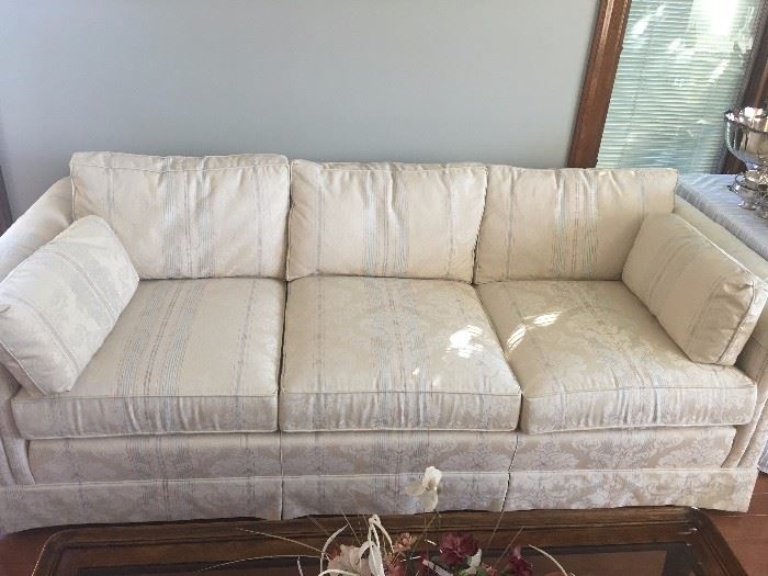Elegant neutral sofa in excellent condition.