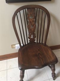 Vintage oak chair.