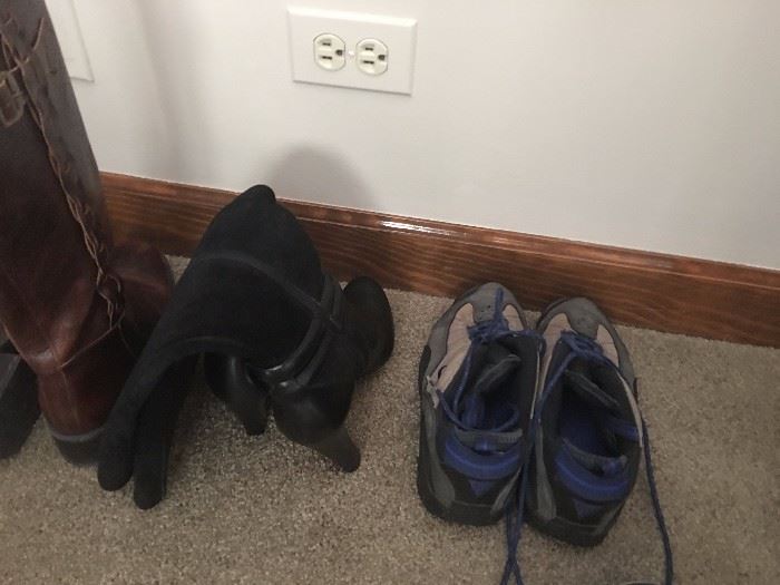 Shoes and boots.