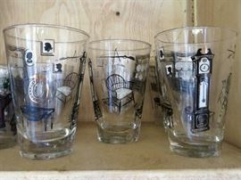 Vintage bar glasses
