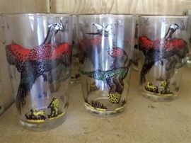 Vintage juice glasses