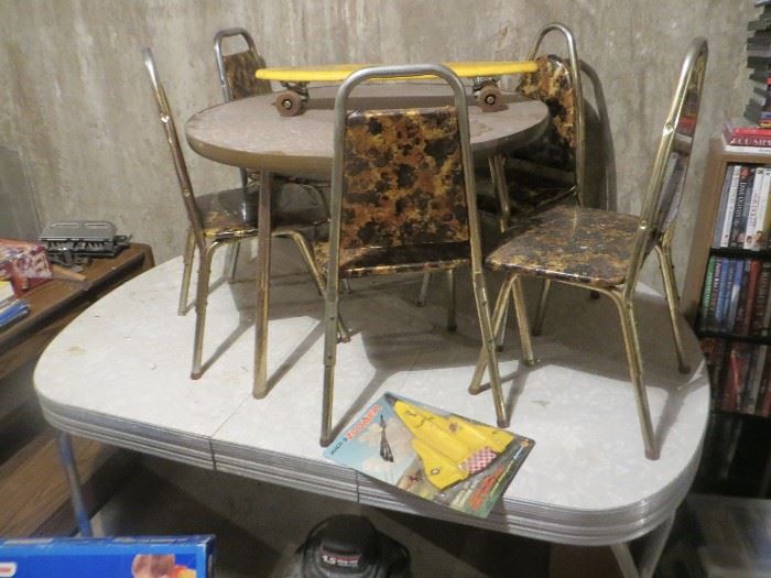 Vintage child's table set