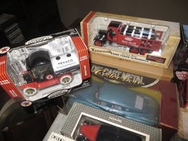 Die cast cars, planes, and trucks