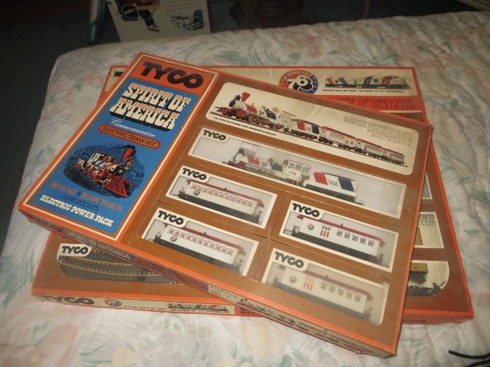 Tyco train sets