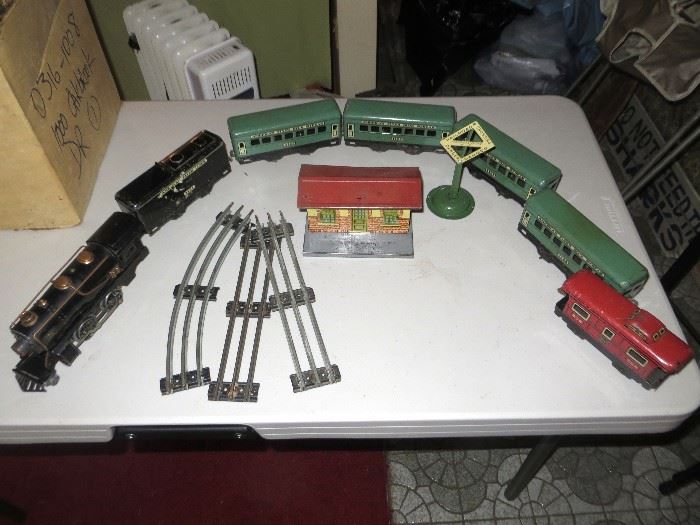 Vintage Lionel train set