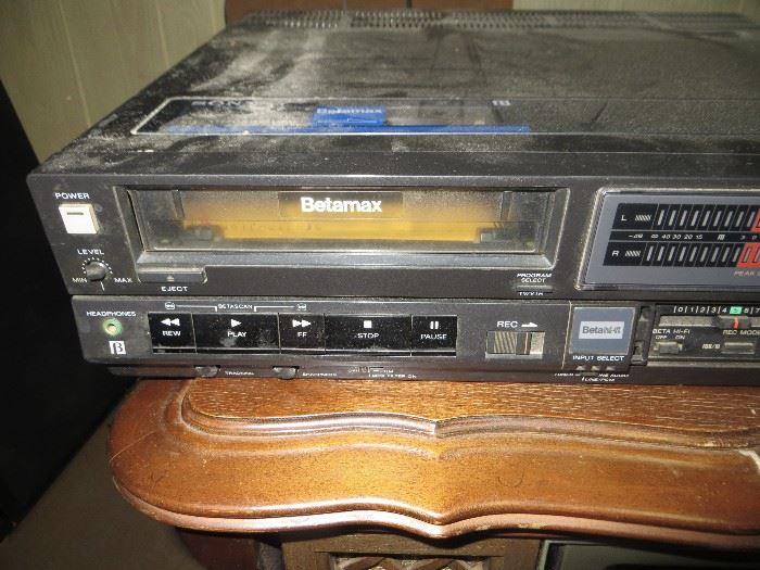 Betamax machine