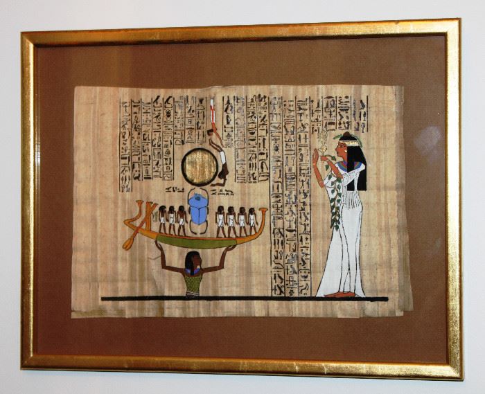 Egyptian Fabric Print