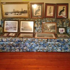 Numerous paintings/prints