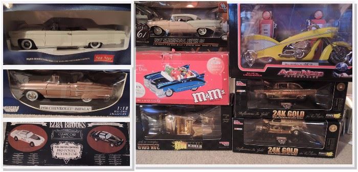 Car collectibles, new in box