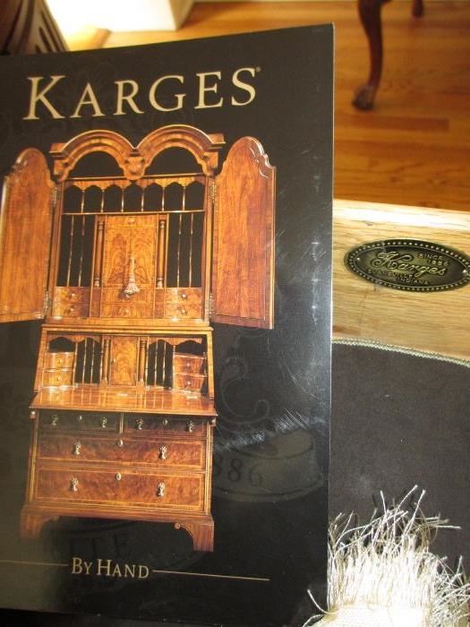 Karges original hand carved dining room
