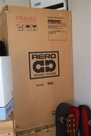 Pair of Aero Speakers in the Box! Model 909A