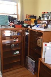 Stereo component cabinets