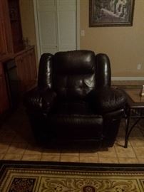 Ashley espresso recliner