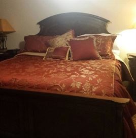 king size bed with mattress set