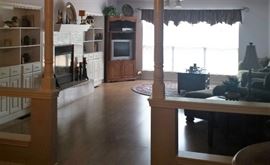 upstairs view of sitting area