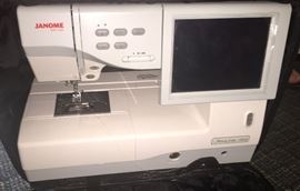 Janome Memory Craft 1100 Special Edition Sewing/Embroidery Machine