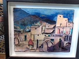 Another sample of our art work. We always have many choices to choose from, so no matter what your taste, we have something to please your artistic palate.