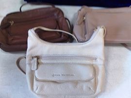 Stone Mountain has been a leader in hand bags since 1978 and these leather ones are sure to be handed to the right bidder and carried away.