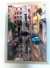 This piece is a photograph and not a painting. Photographed by Luciano Duse, who was born and raised in Venice, Italy, the artist channeled my thoughts when he said "My photography, often times thought to be painting, will be my legacy." Duse now calls Michigan his home.