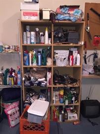 CLEANING SUPPLIES AND HOUSEHOLD ITEMS