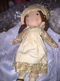 VINTAGE KNICKERBOCKER HOLLY HOBBY RAG DOLLS
