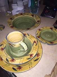 PIER 1 STONEWARE SETS-