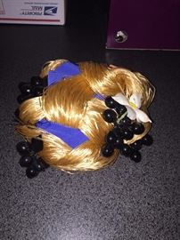 VERY UNIQUE SAKS FIFTH AVE HAIR PIECE / HAT