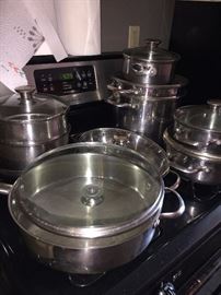 WOLFGANG PUCK POTS AND PANS SET