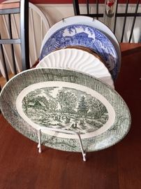 ANTIQUE AND DECORATIVE COLLECTABLE PLATES
