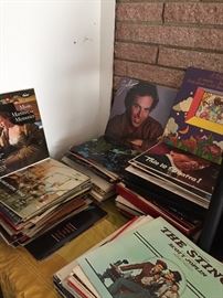 TONS OF VINYL RECORDS