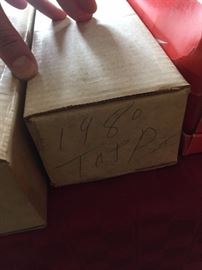 1970S AND 1980S BASEBALL CARDS