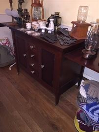 HAND-MADE SOLID WOOD BUFFET