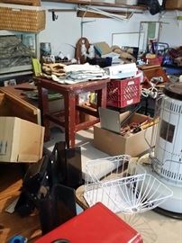 garage full of interesting and useful items
